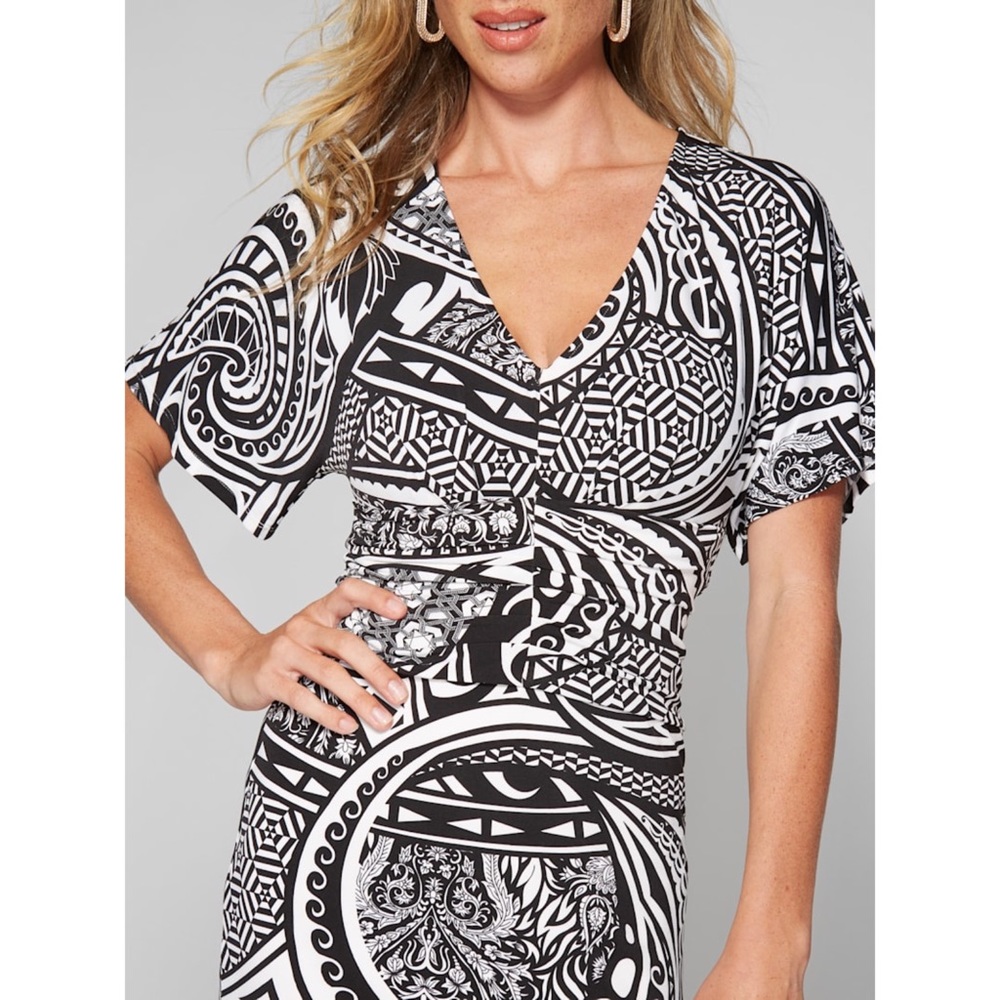 New GUESS BY MARCIANO Classic Nouveau Dress  SZ M - Picture 4 of 5